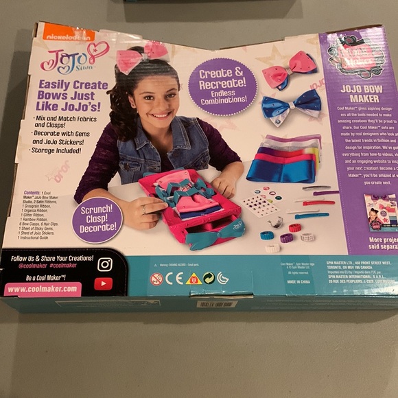 Cool Maker JoJo Siwa bow maker kit plus 1 refill pack - Picture 3 of 12